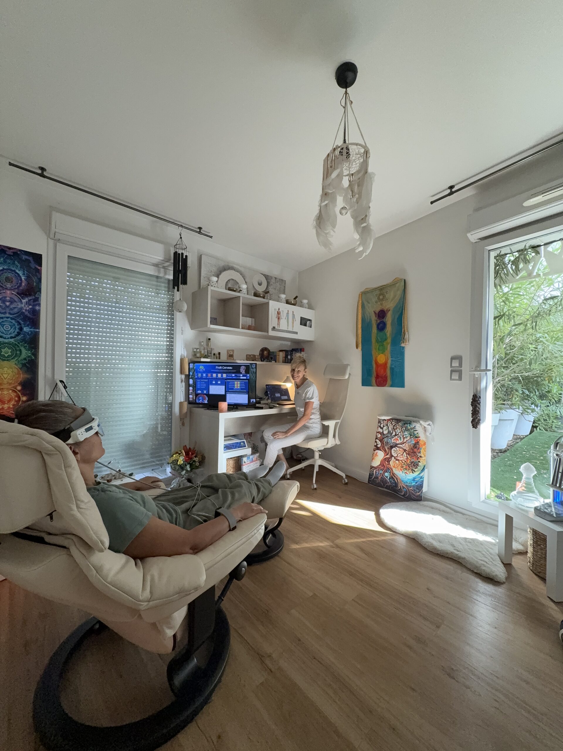 Séance bioresonance LIFE SYSTEM